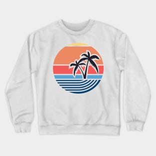 Summer adventures. Sea, waves Crewneck Sweatshirt